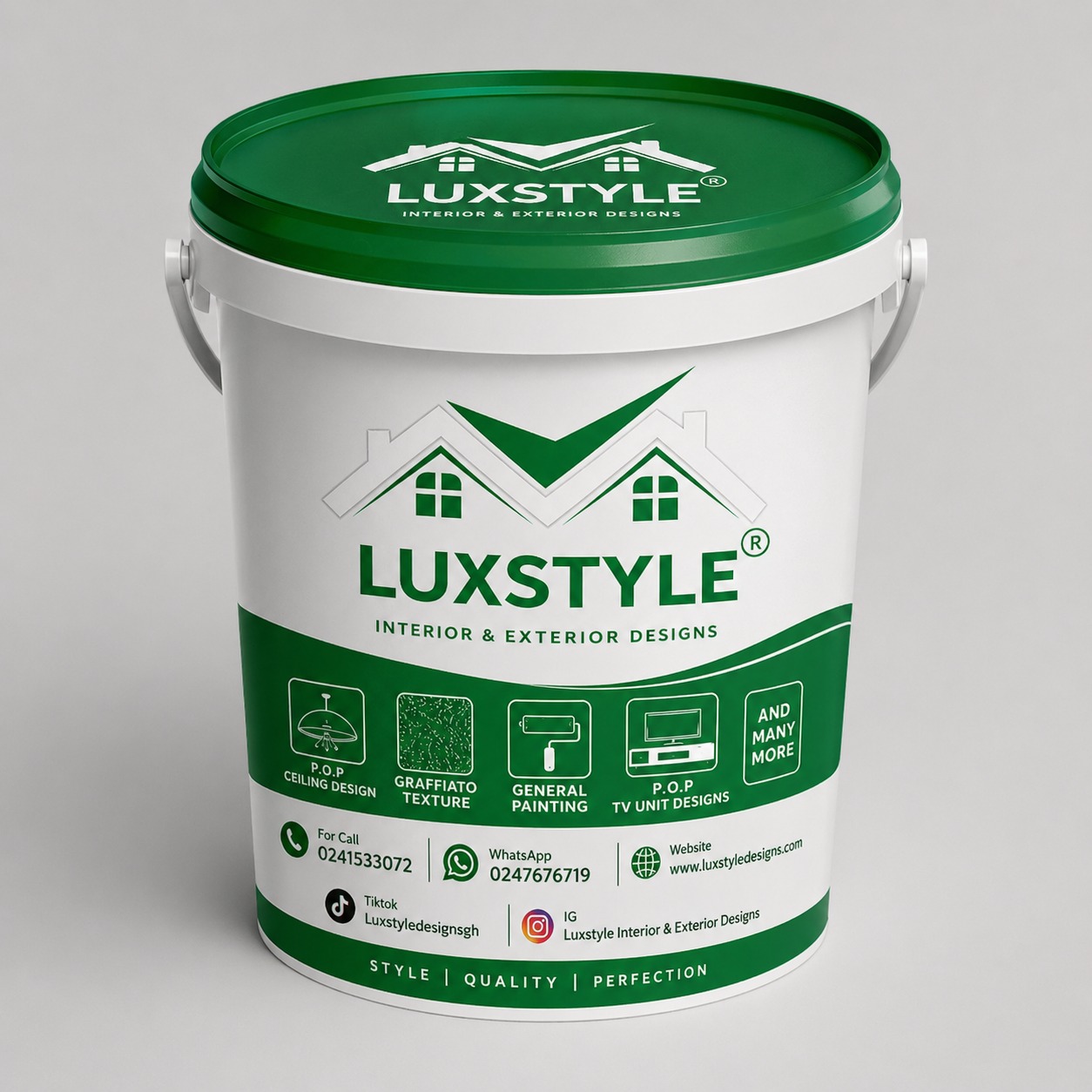 LuxStyle Interior Design Team Working on Luxury Property in Accra Ghana